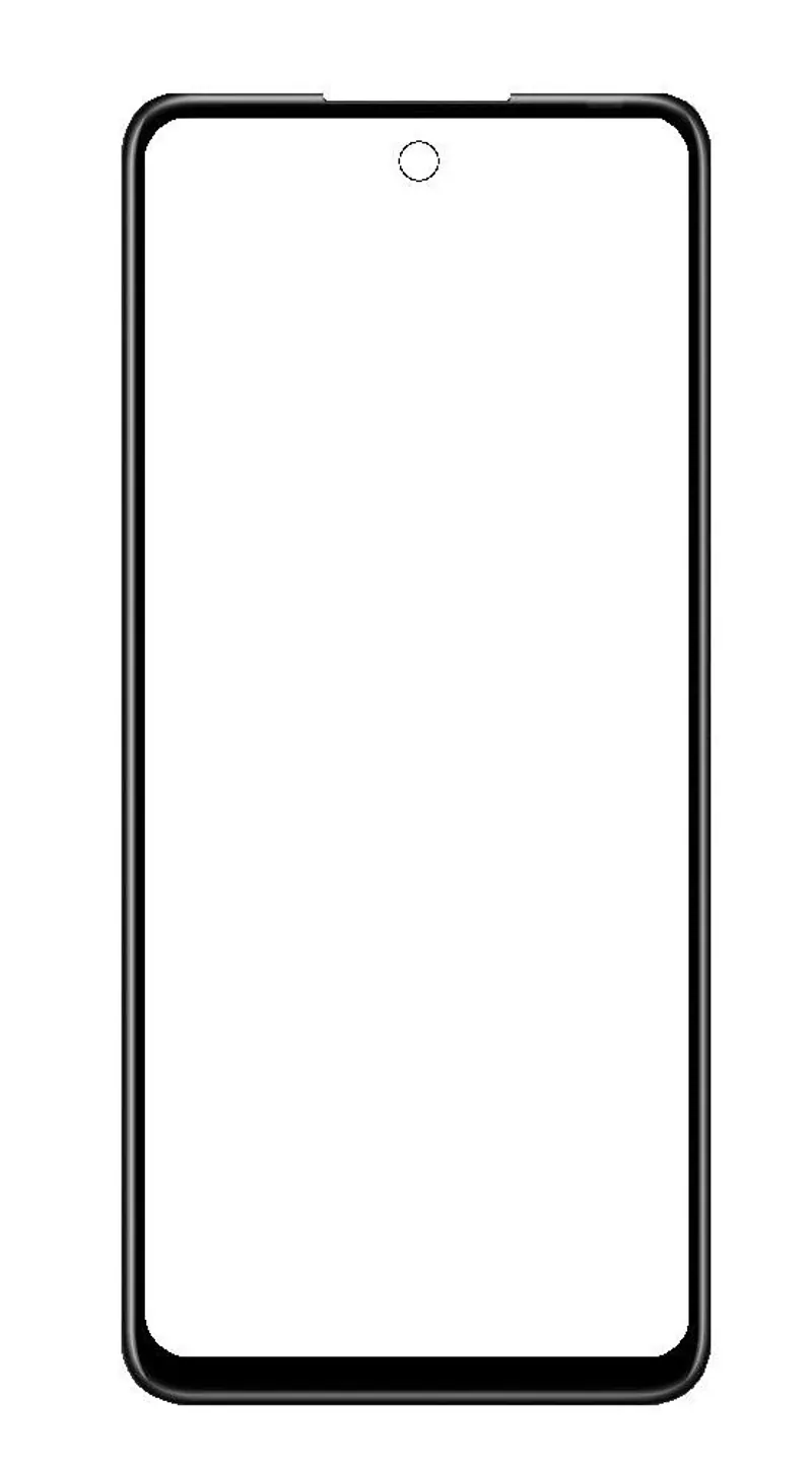 Front Glass for Infinix Zero 5G - Blue — image 1
