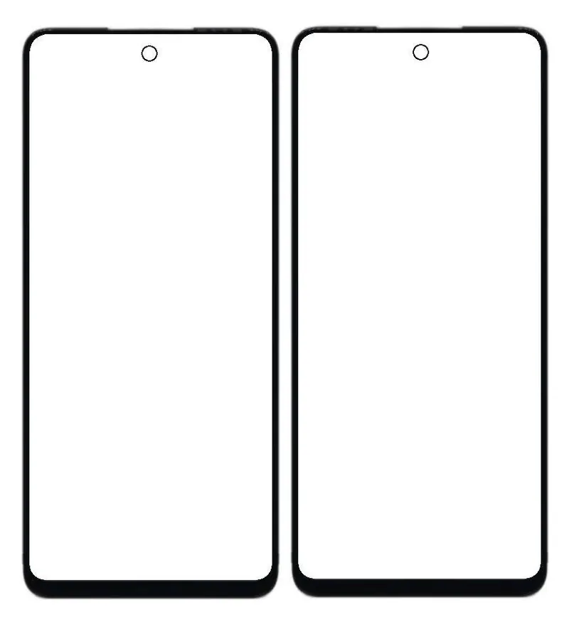 Front Glass for Infinix Zero 5G 2023 - Black — image 1