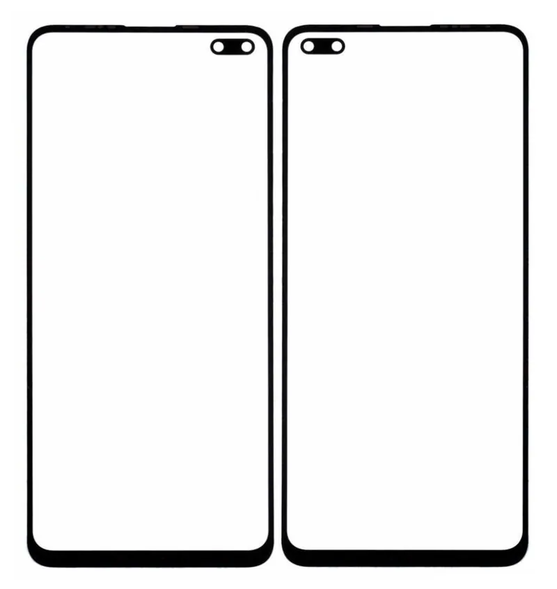 Front Glass for Infinix Zero 8 - Black — image 1