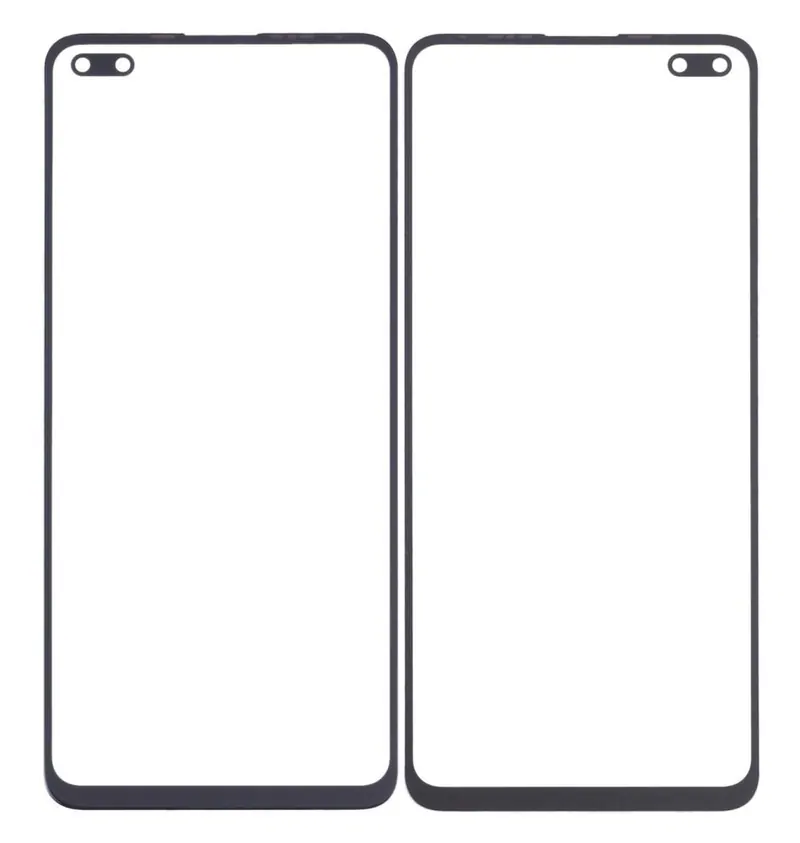 Front Glass for Infinix Zero 8i - Black — image 1