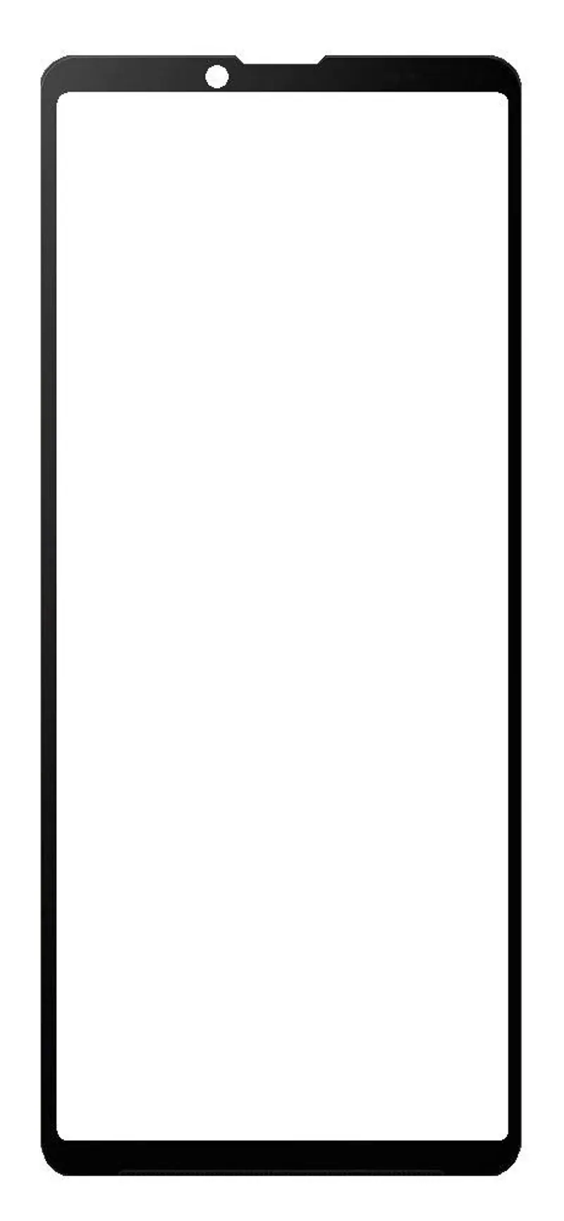 Front Glass for Sony Xperia 10 V - Black — image 1