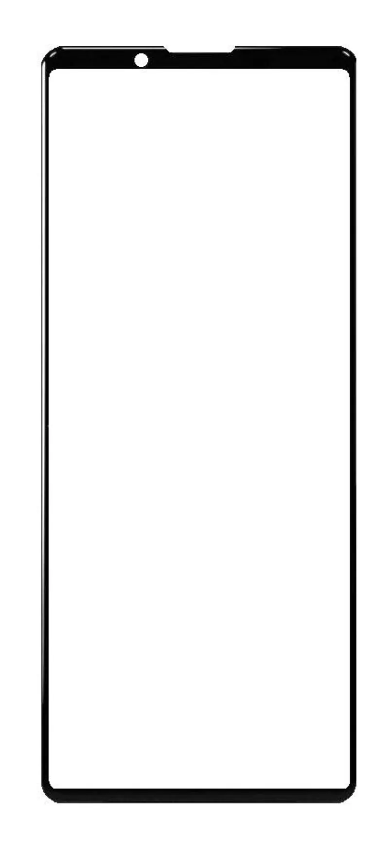 Front Glass for Sony Xperia Pro 5G - Black — image 1