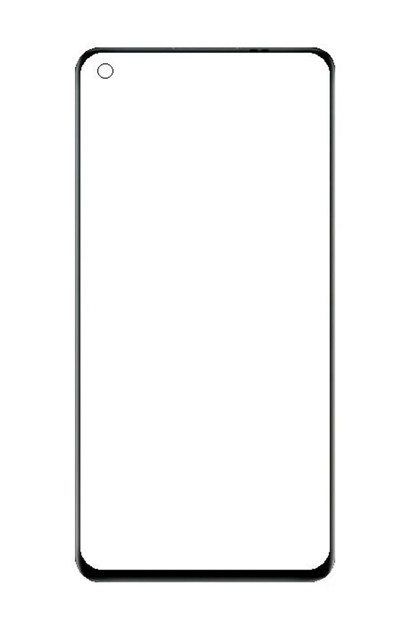 Front Glass for Gionee M12 - Black — image 1