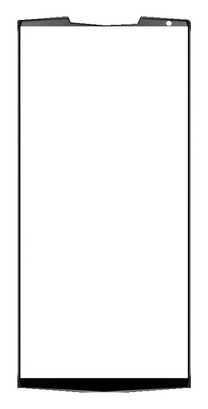 Front Glass for Gionee M30 - Black — image 1
