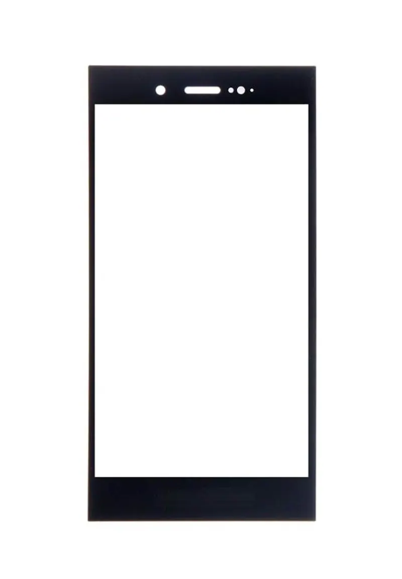 Front Glass for BlackBerry Z3 - Black — image 1
