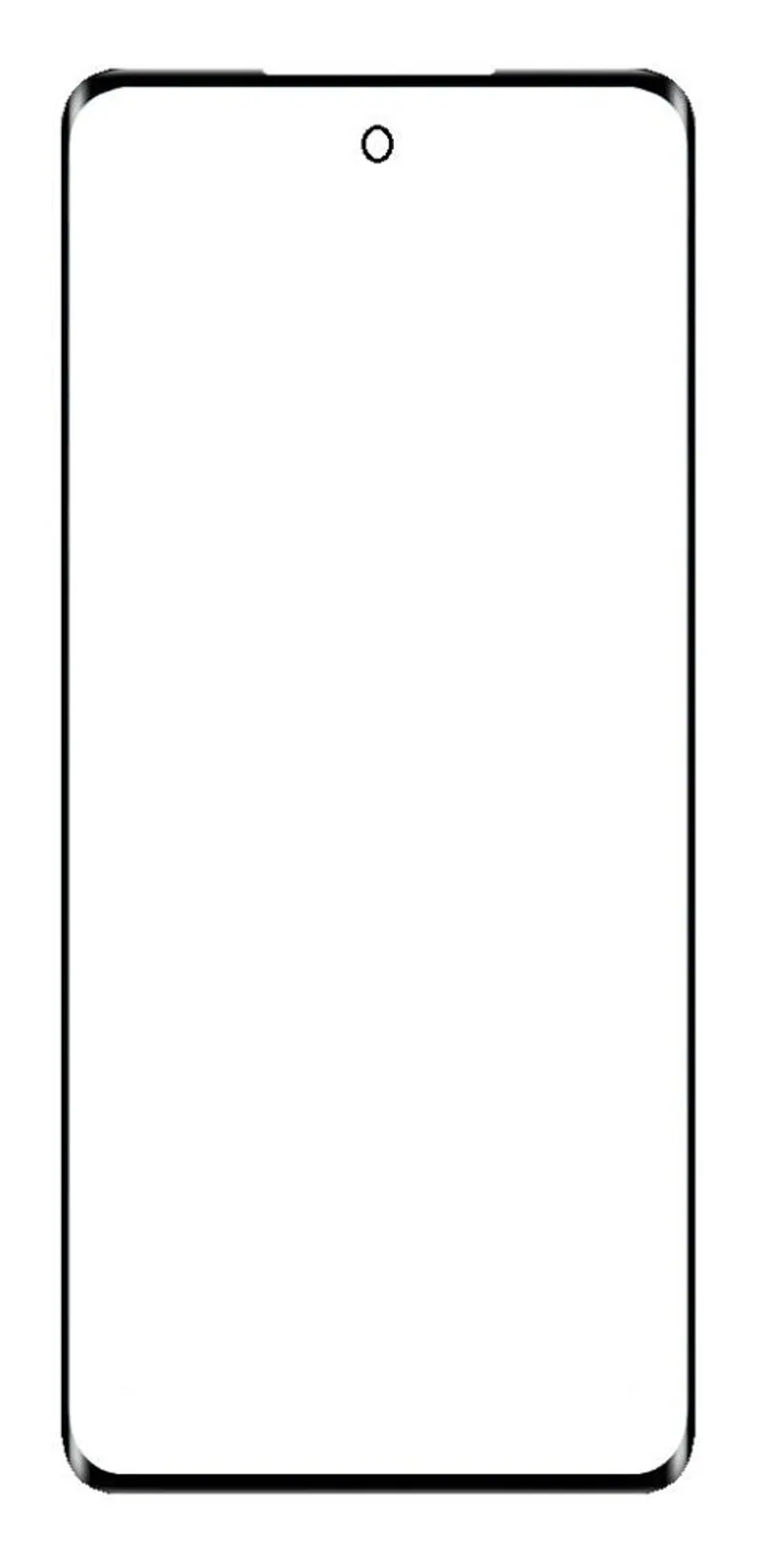 Front Glass for Meizu 18 - Blue — image 1