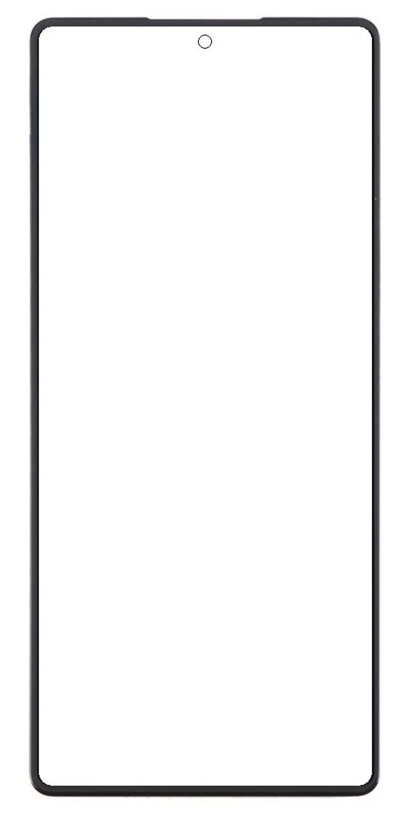 Front Glass for Meizu Note 21 Pro - Blue — image 1