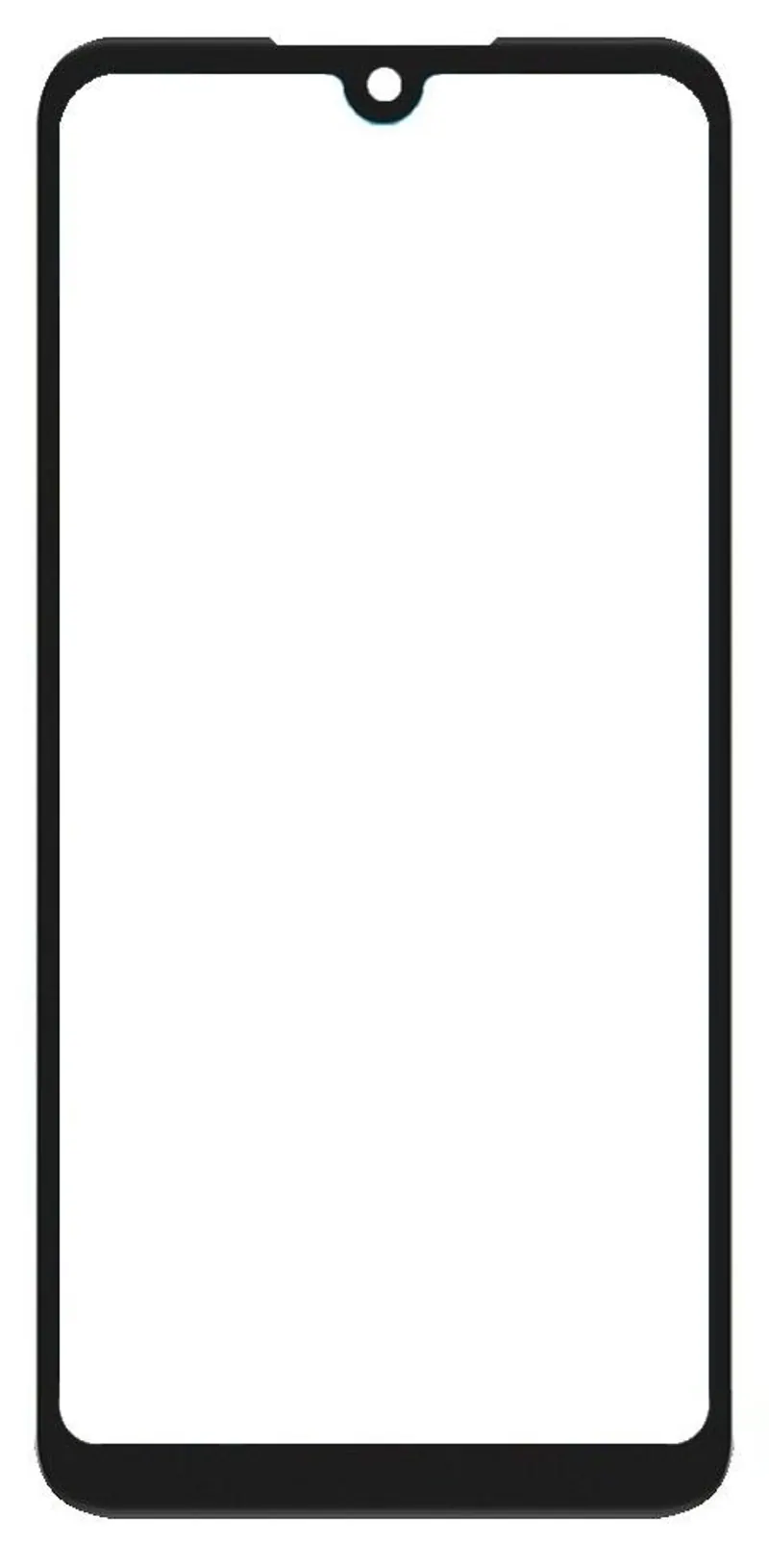 Touch Screen Digitizer for Itel A04 - Cyan — image 1