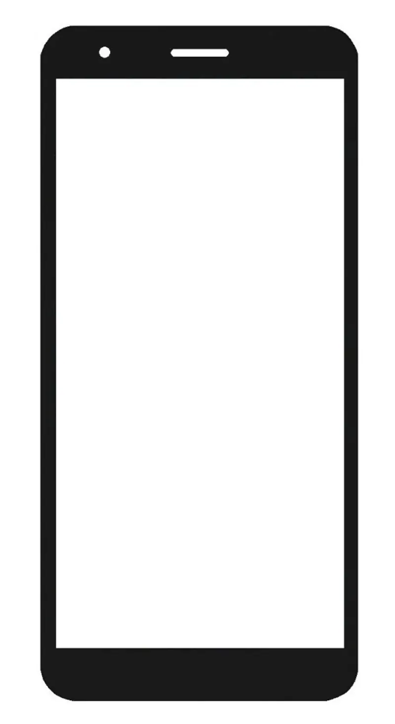 Front Glass for Itel A27 - Blue — image 1