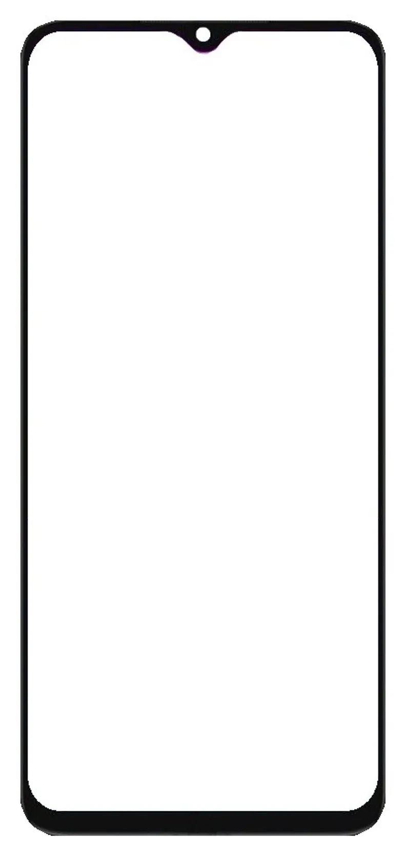 Front Glass for Itel A50 - Blue — image 1