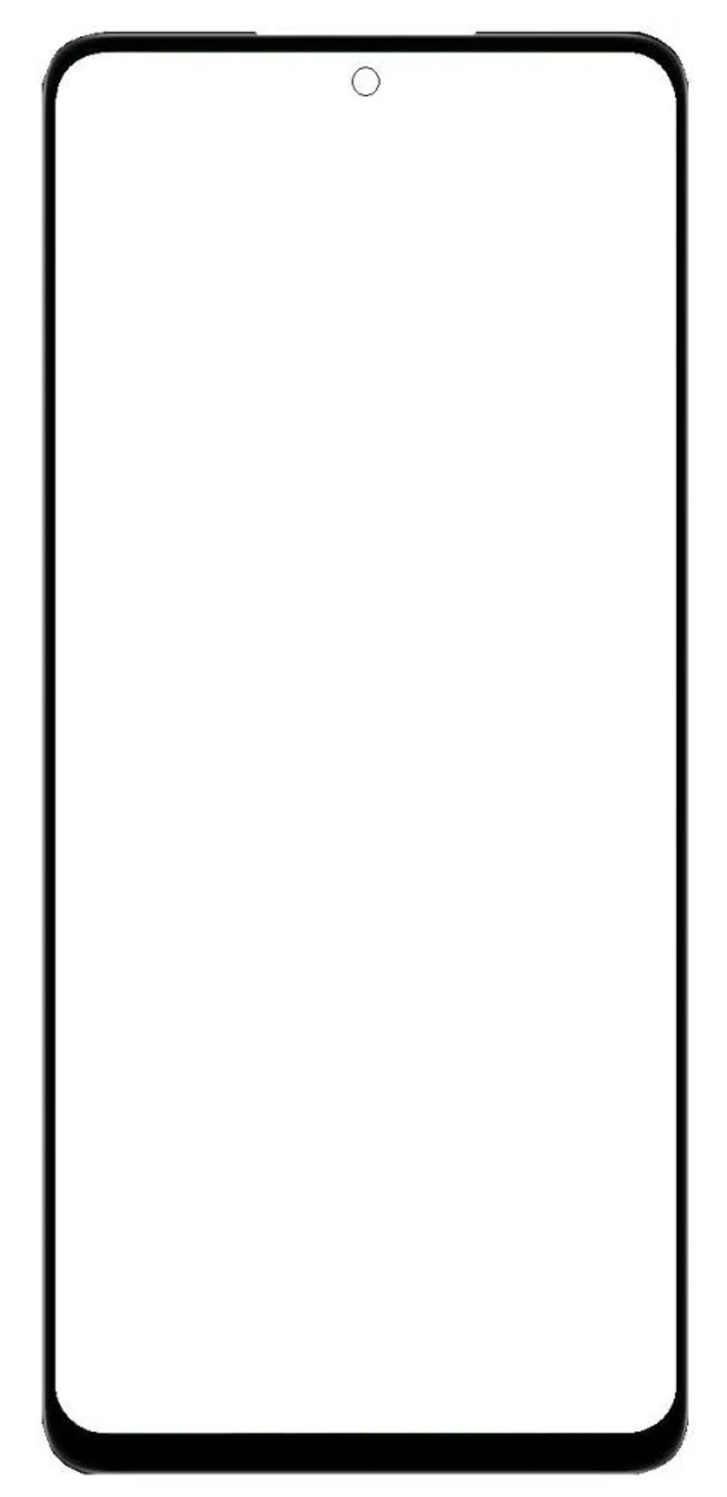 Touch Screen Digitizer for Itel P55 4G - Blue — image 1