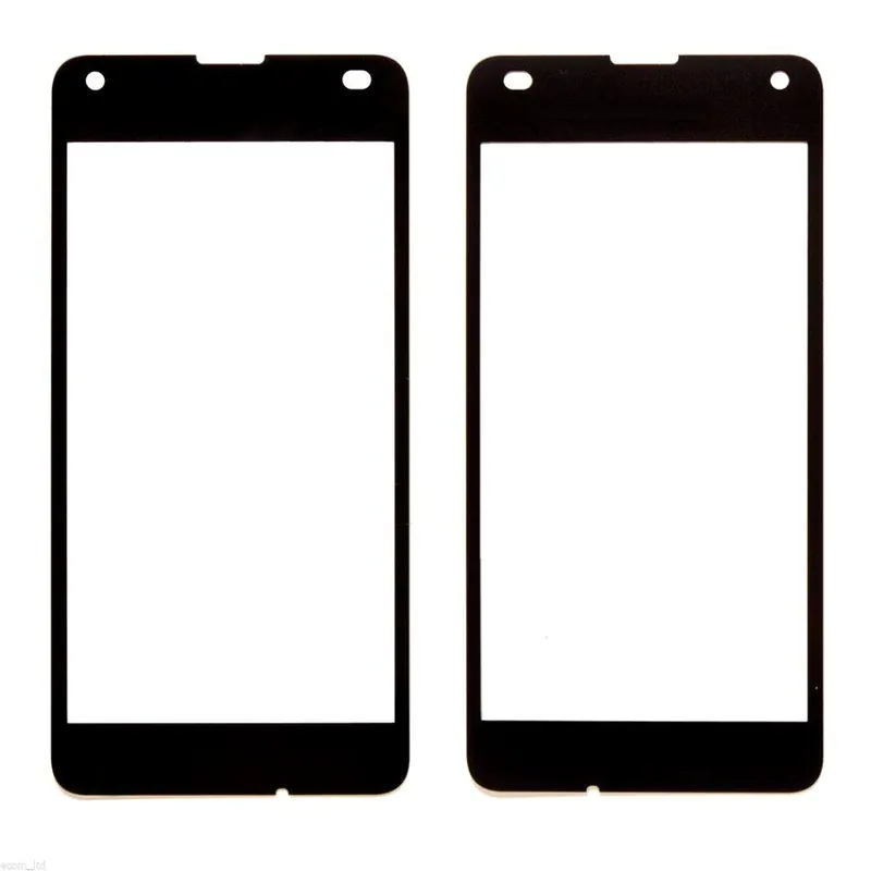 Front Glass for Microsoft Lumia 550 - Black — image 1