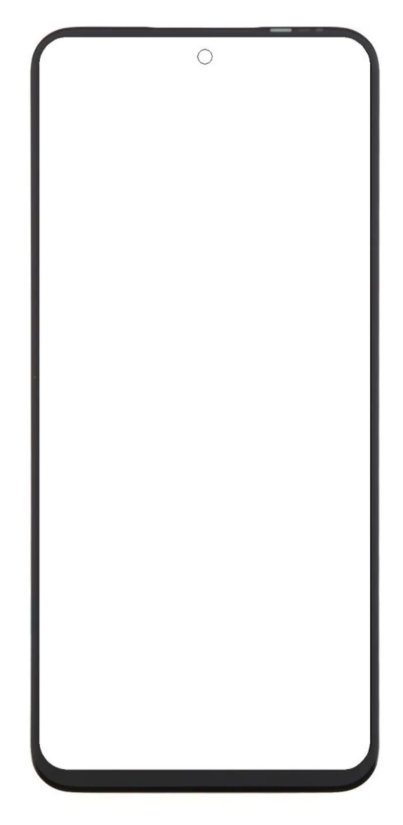 Front Glass for ZTE Nubia Music 2 - Black — image 1
