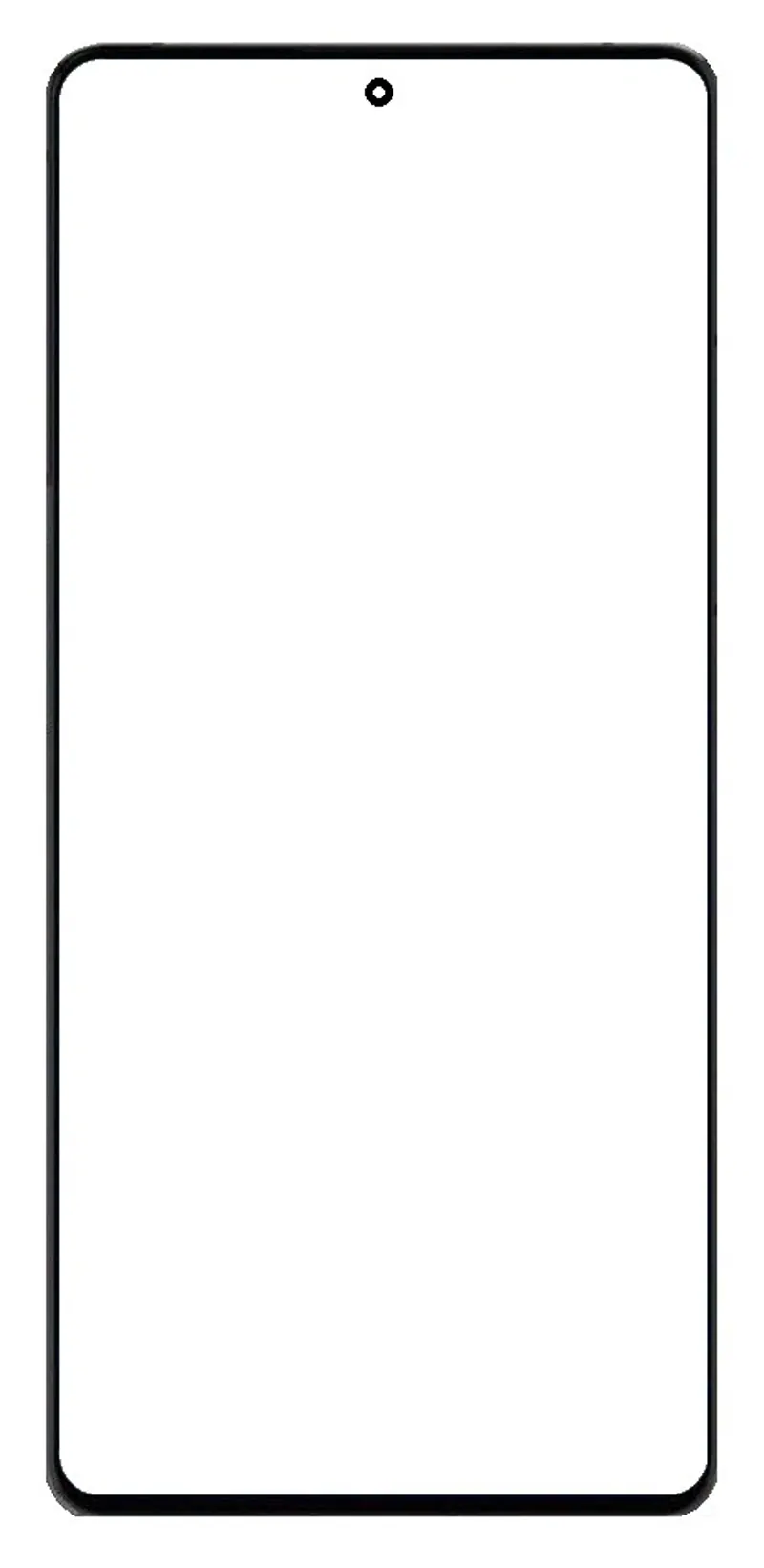 Front Glass for ZTE Nubia Z40S Pro - Grey — image 1