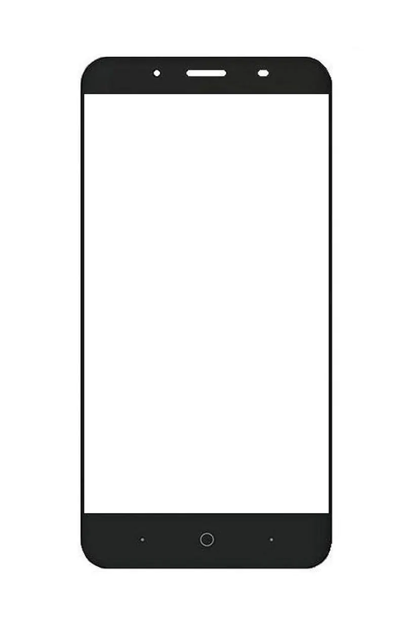 Front Glass for ZTE Tempo X - Black — image 1