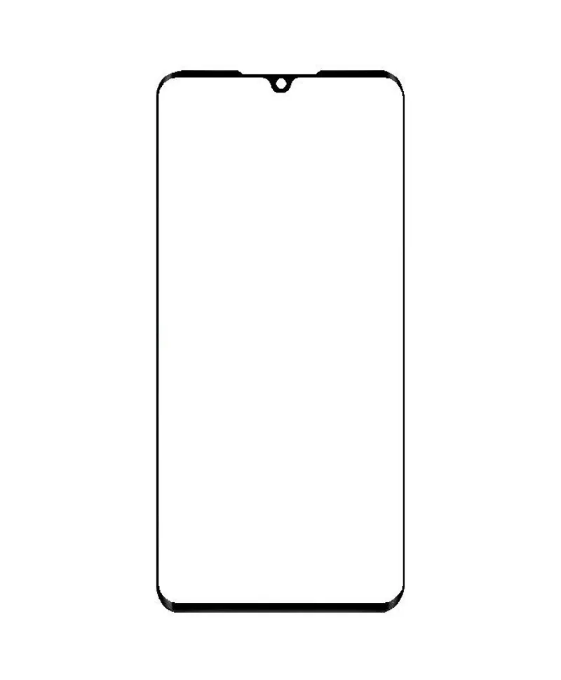 Front Glass for ZTE Axon 11 4G - Black — image 1