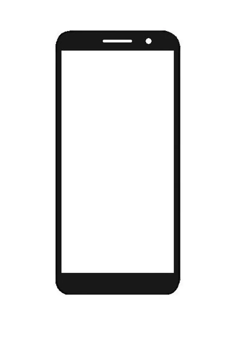 Front Glass for Alcatel 1 - Blue — image 1