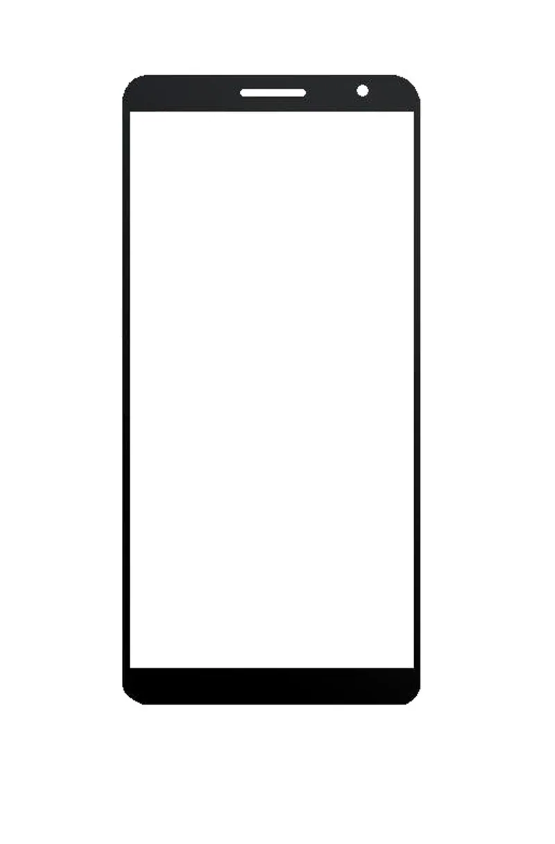 Front Glass for Alcatel 1B 2020 - Black — image 1