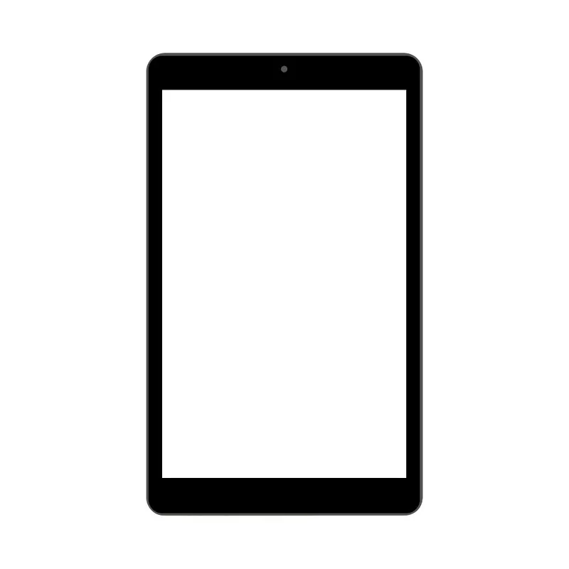 Front Glass for Alcatel 3T 8 - Blue — image 1