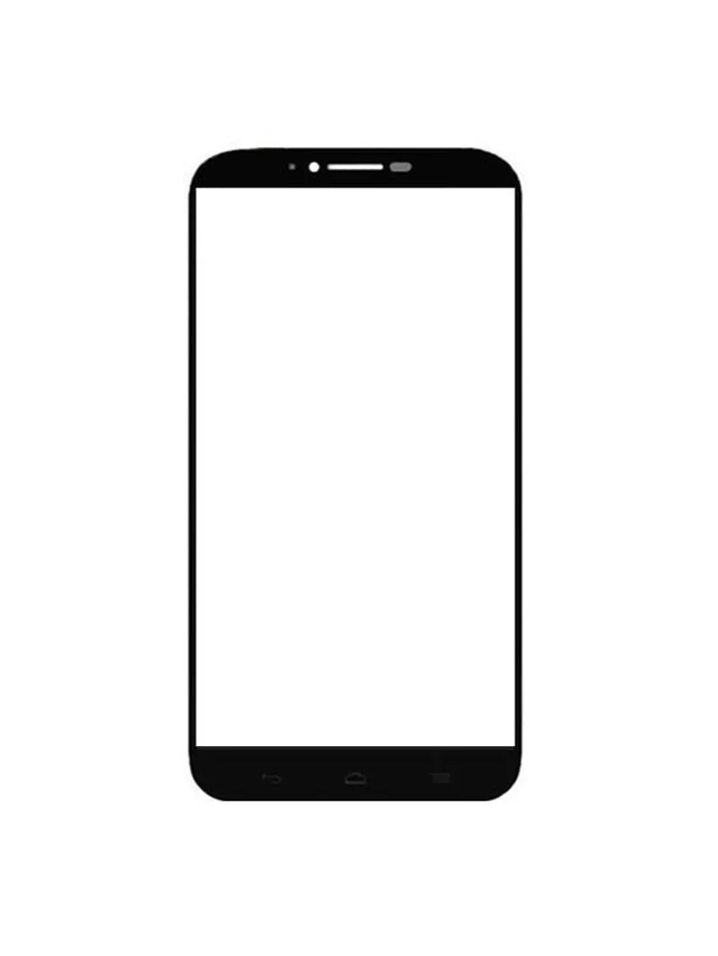 Front Glass for Alcatel Hero 2 - Grey — image 1