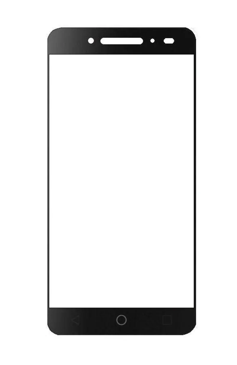 Front Glass for Alcatel Pulsemix - Black — image 1