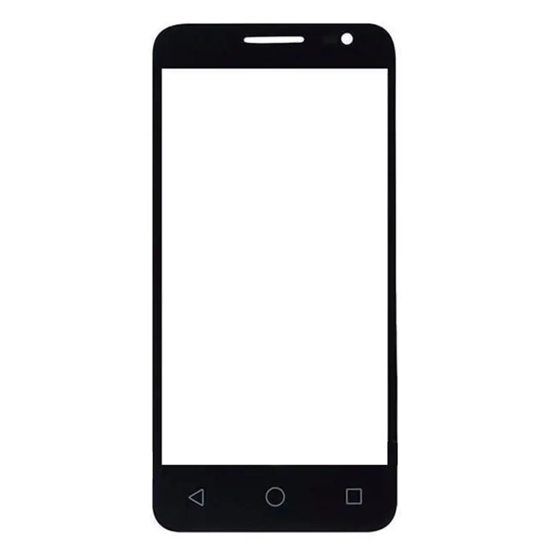 Front Glass for Alcatel Pop 4 - Red — image 1