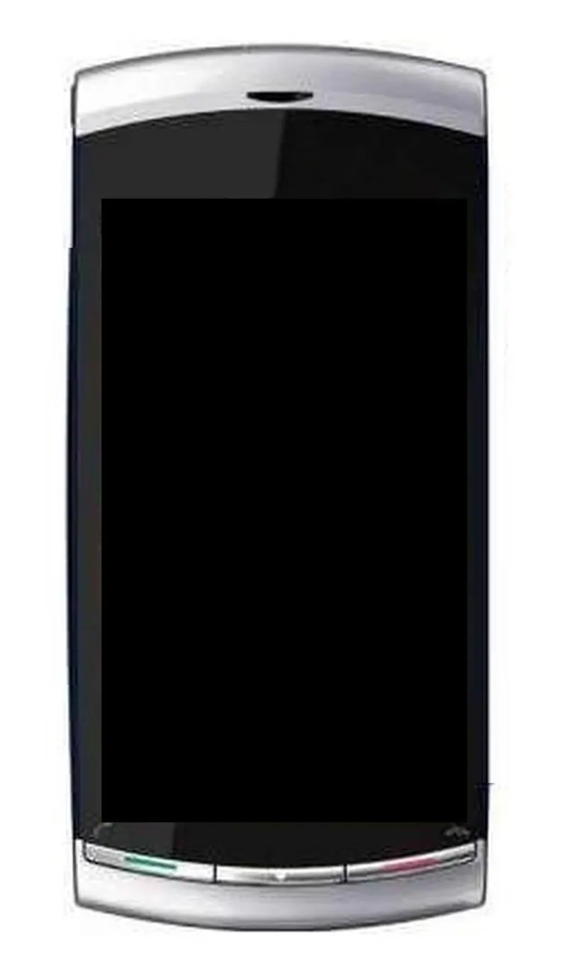 LCD Frame Middle Chassis for Sony Ericsson Vivaz pro - Black — image 1