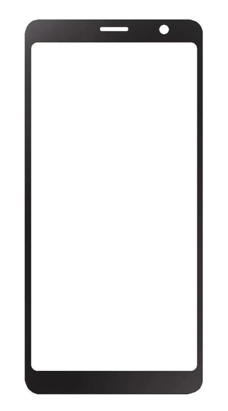 Front Glass for TCL A3 - Black — image 1