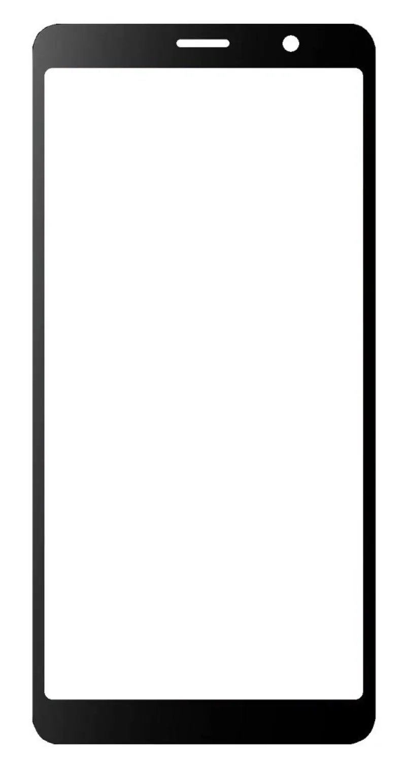 Front Glass for TCL A30 - Black — image 1