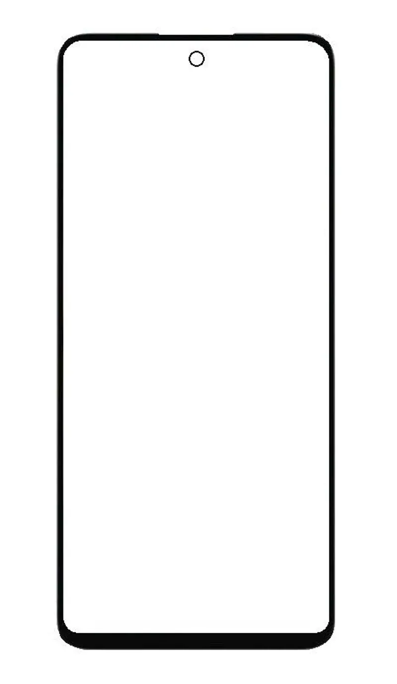 Front Glass for TCL 30 V 5G - Grey — image 1