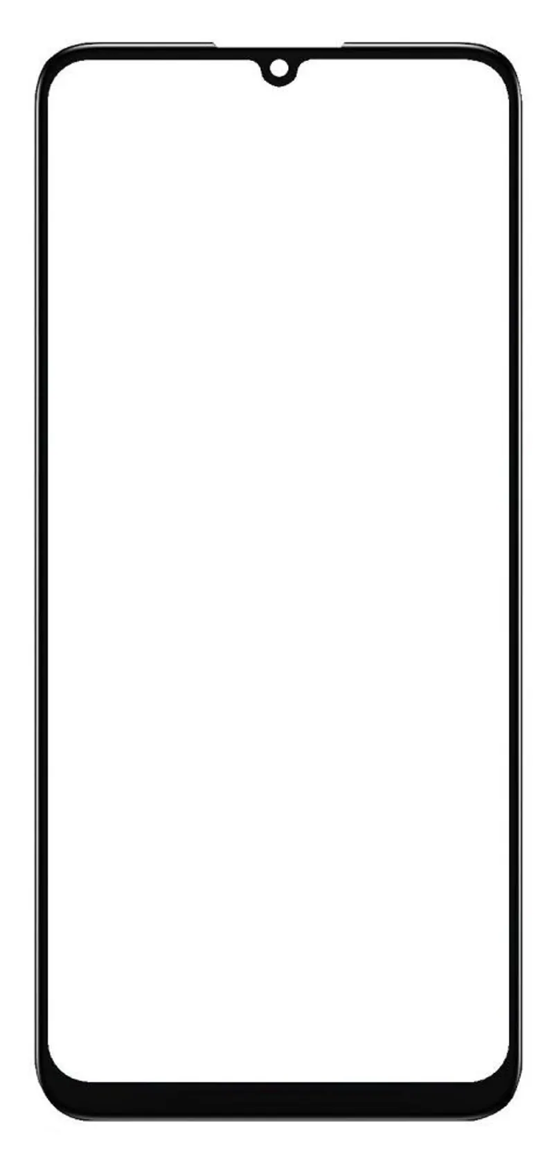 Front Glass for TCL 40 XL - Grey — image 1