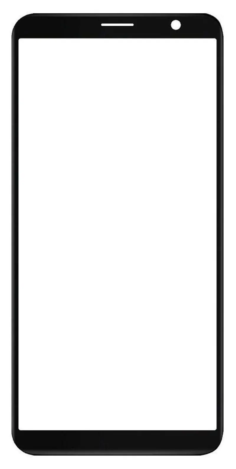 Front Glass for TCL 403 - Black — image 1