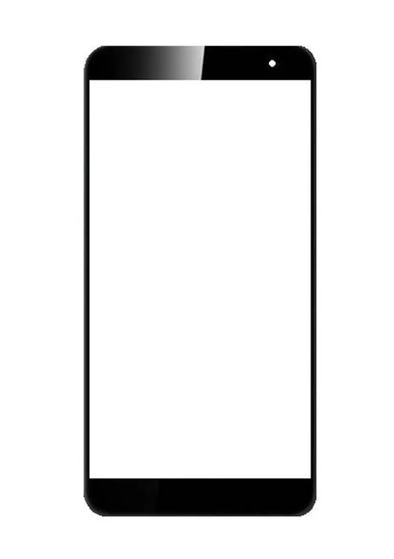 Front Glass for Vodafone Smart Platinum 7 - Black — image 1