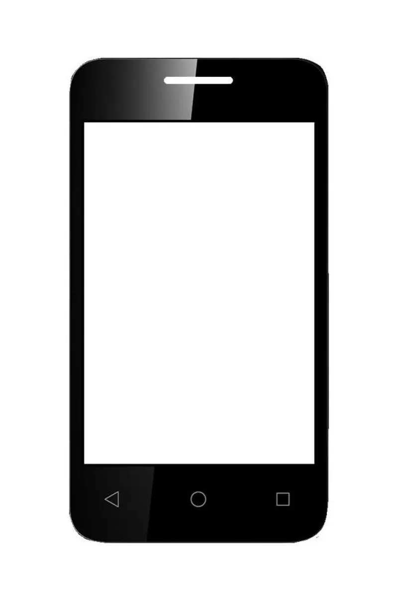 Front Glass for Vodafone Smart first 7 - Black — image 1