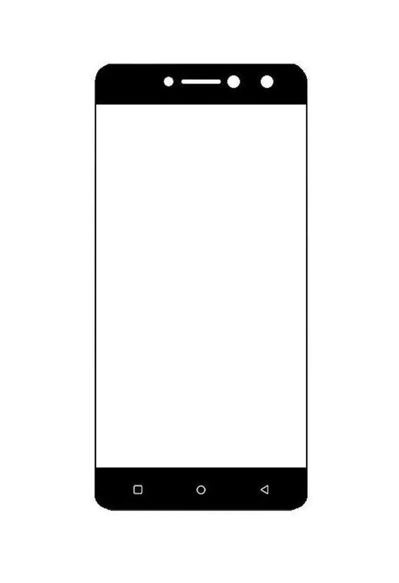 Front Glass for Haier G8 - Blue — image 1