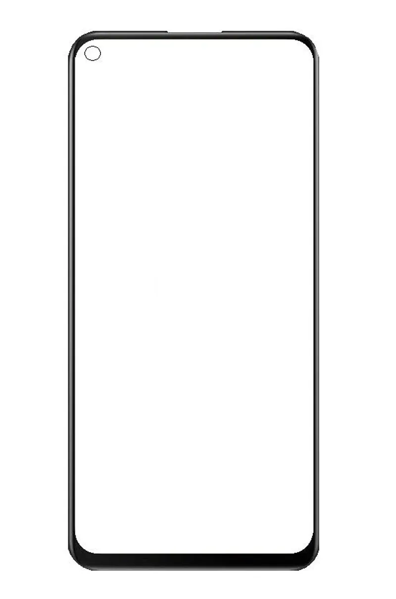 Front Glass for Vivo iQOO U1 - Blue — image 1