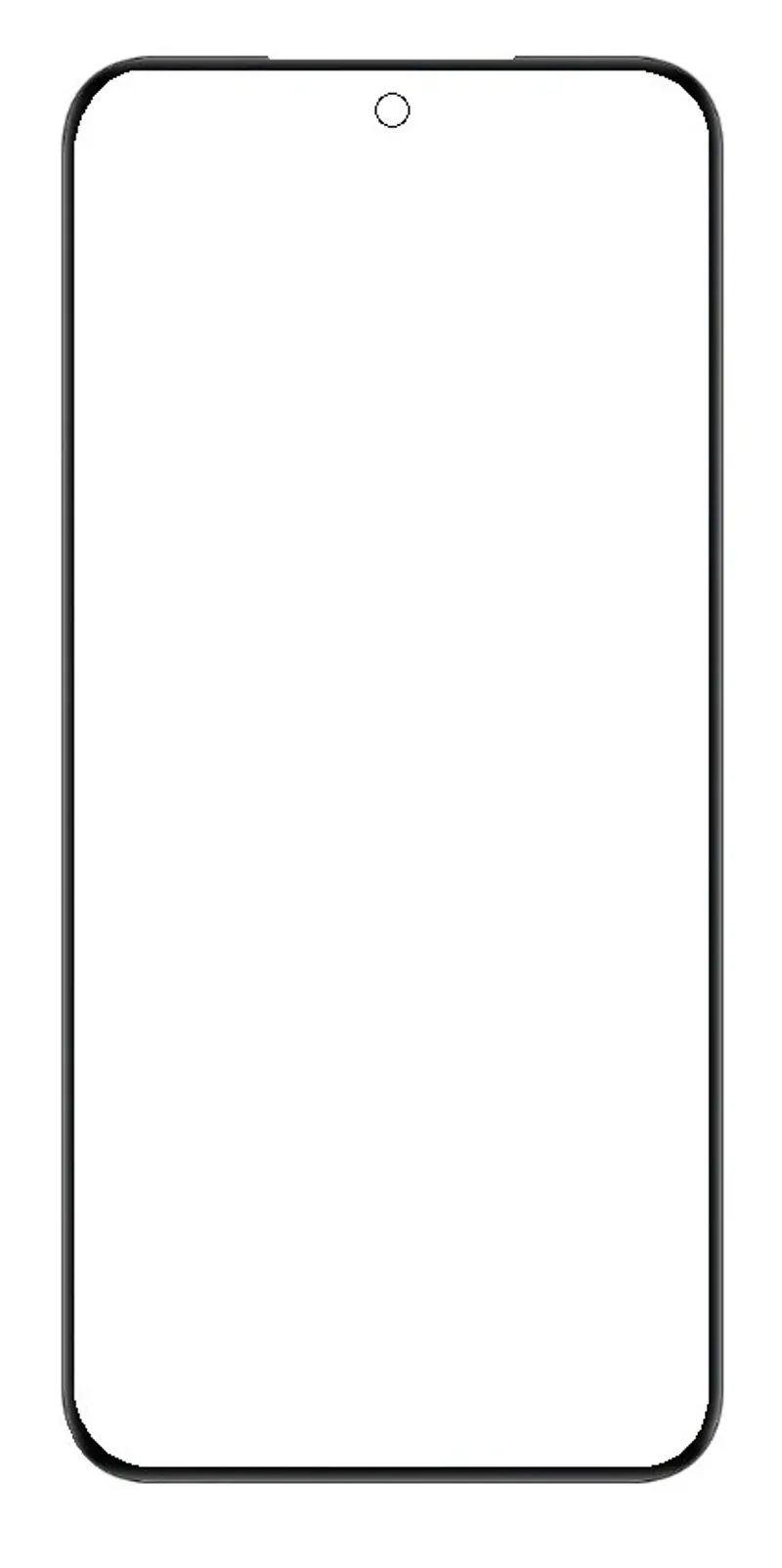Touch Screen Digitizer for Honor Magic 7 - Blue — image 1