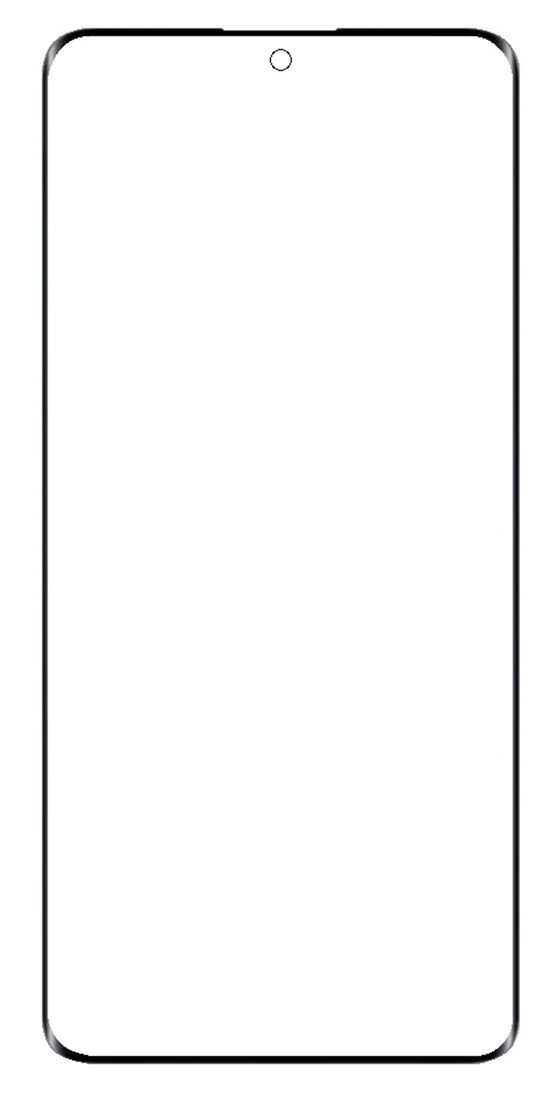 Front Glass for Xiaomi Redmi Note 14 Pro 5G - Black — image 1