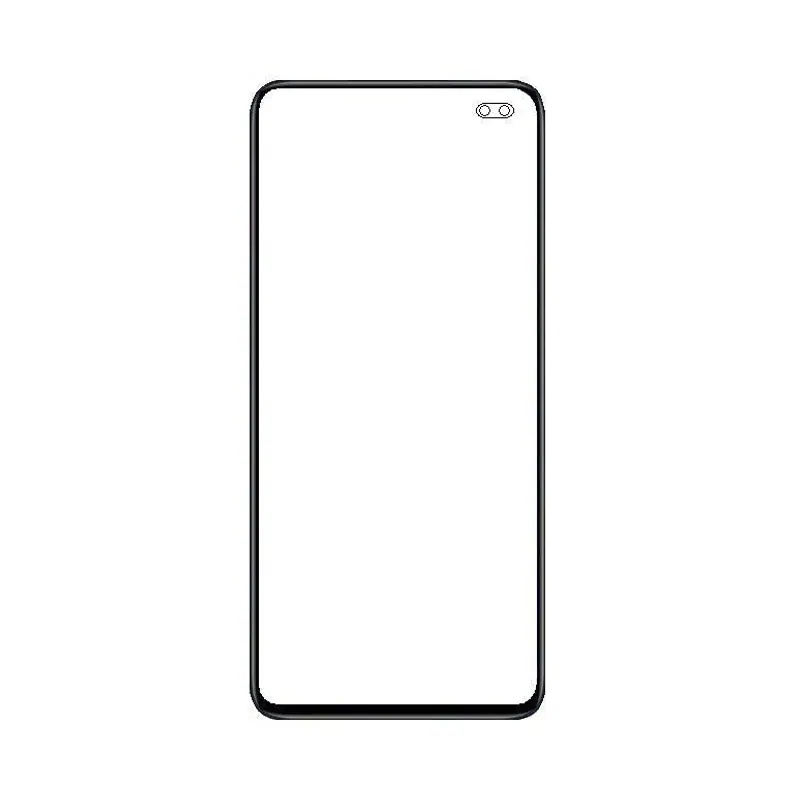 Front Glass for Xiaomi Redmi K30 5G - Red — image 1
