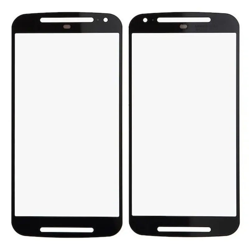 Front Glass for Motorola Moto G 4G - 2nd gen - Black — image 1