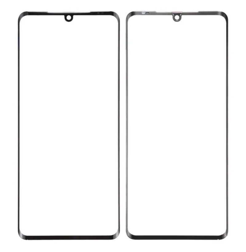 Front Glass for LG Velvet 5G - Red — image 1