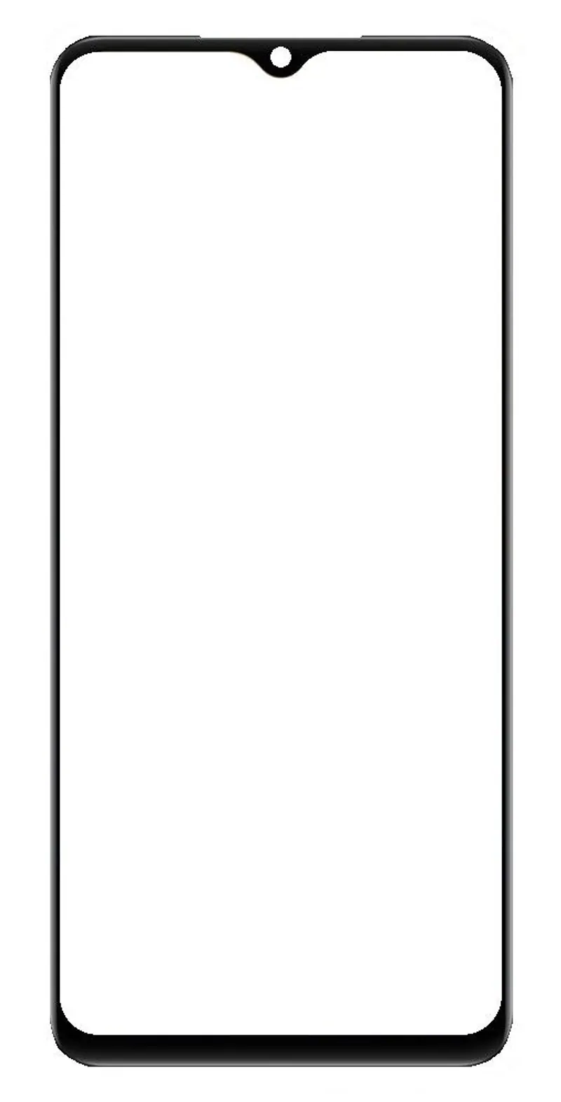 Front Glass for Vivo Y55 5G - Blue — image 1