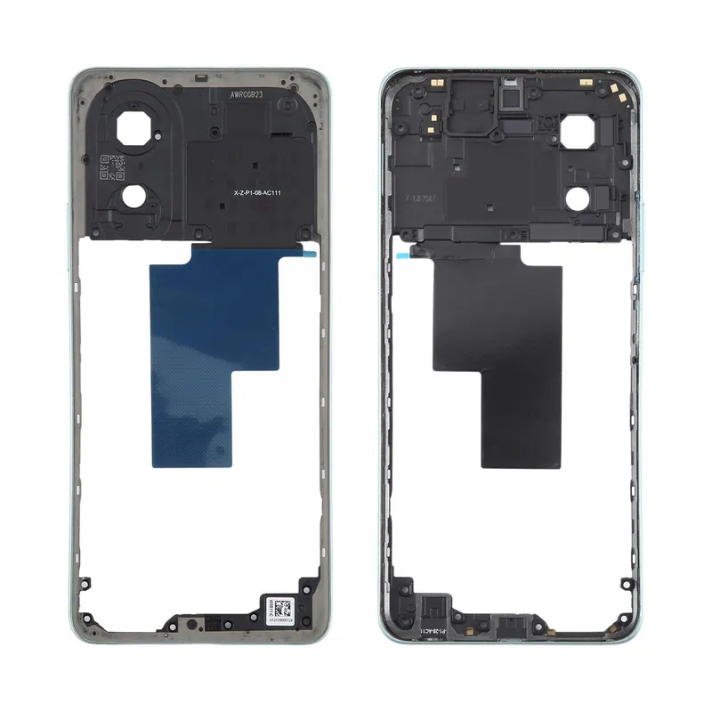 For OPPO A58 4G CPH2577 Original Middle Frame Bezel Plate (Green) — image 1