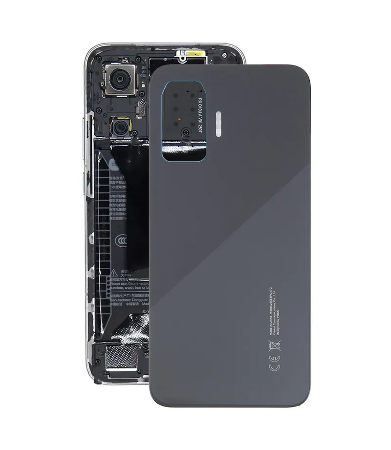 For Xiaomi Poco F7 Original Back Cover(Black) — image 1