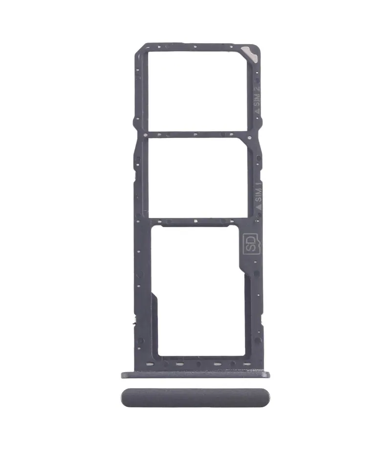 For Nokia 5.3 Original SIM Card Tray + SIM Card Tray + Micro SD Card Tray (Black) — image 1