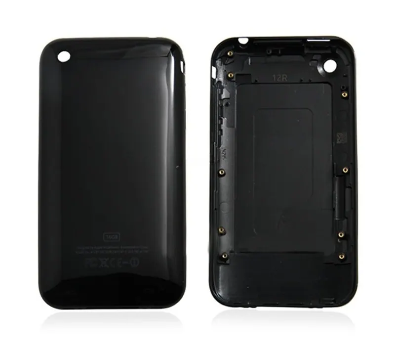 Black Back cover for iPhone 3G 16GB(Black) — image 1
