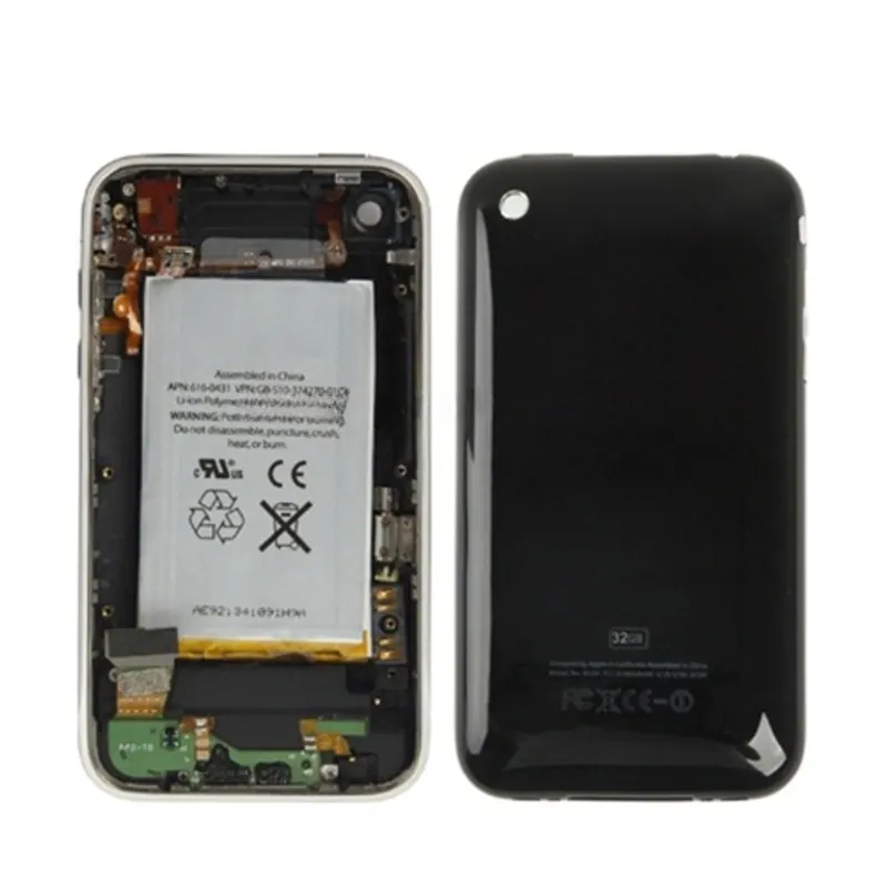 Complete Back Cover Assembly Part for iPhone 3GS, 32GB with Battery(Black) — image 1