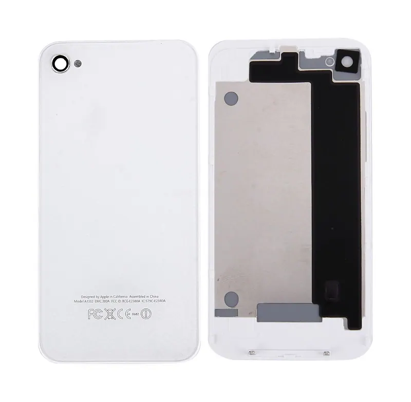 Glass Back Cover for iPhone 4(White) — image 1