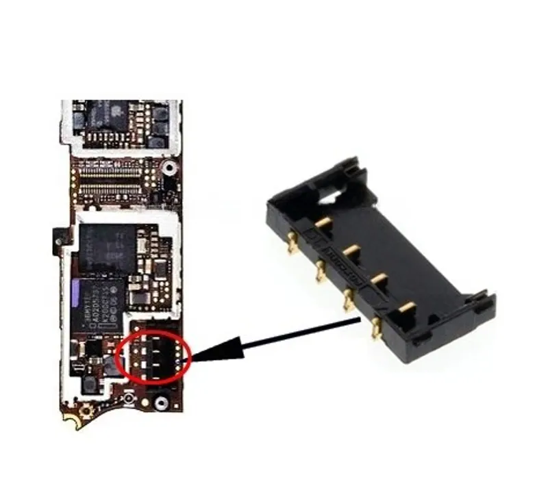 Battery Connector for iPhone 4(Black) — image 1