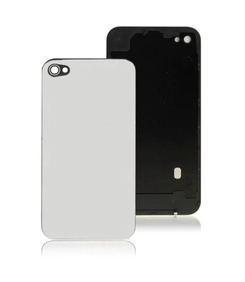 Stainless Steel Series Back Cover for iPhone 4(Silver) — image 1